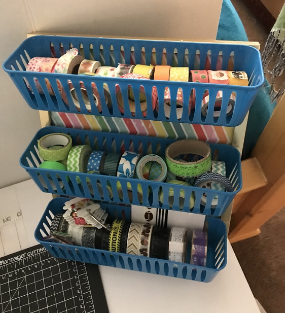 Washi Tape Organizer DIY